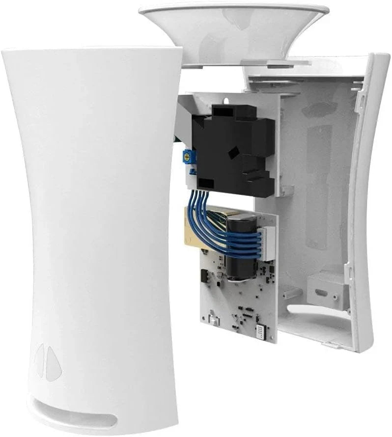 The 9-in-1 intelligent air quality monitor is suitable for indoor environments. It integrates an intelligent temperature sensor, an intelligent humidity sensor, a carbon dioxide monitor, and a mold detector, and comes with a free mobile application.