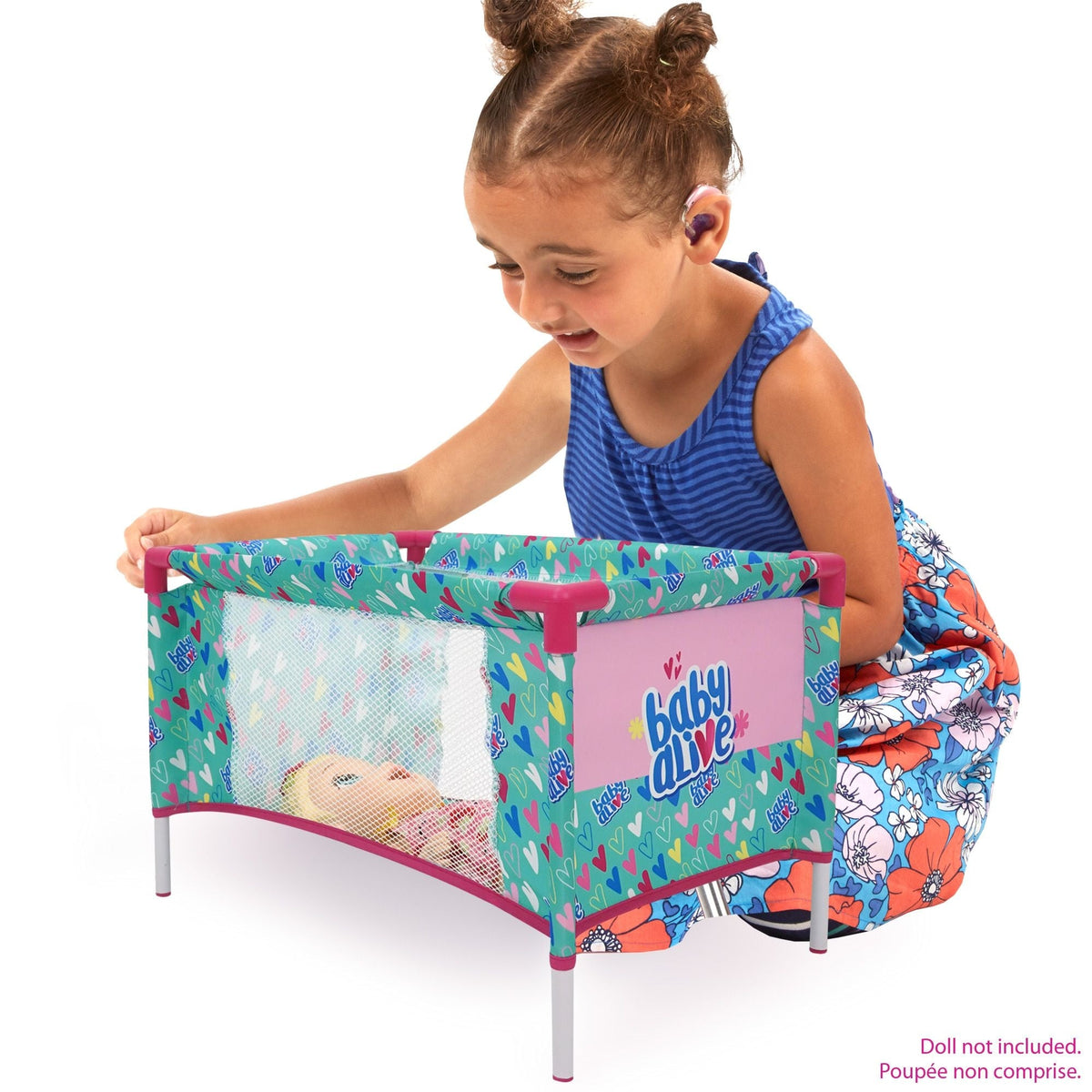 Baby Alive 3-in-1 Kids' Doll Playset with 15 Accessories