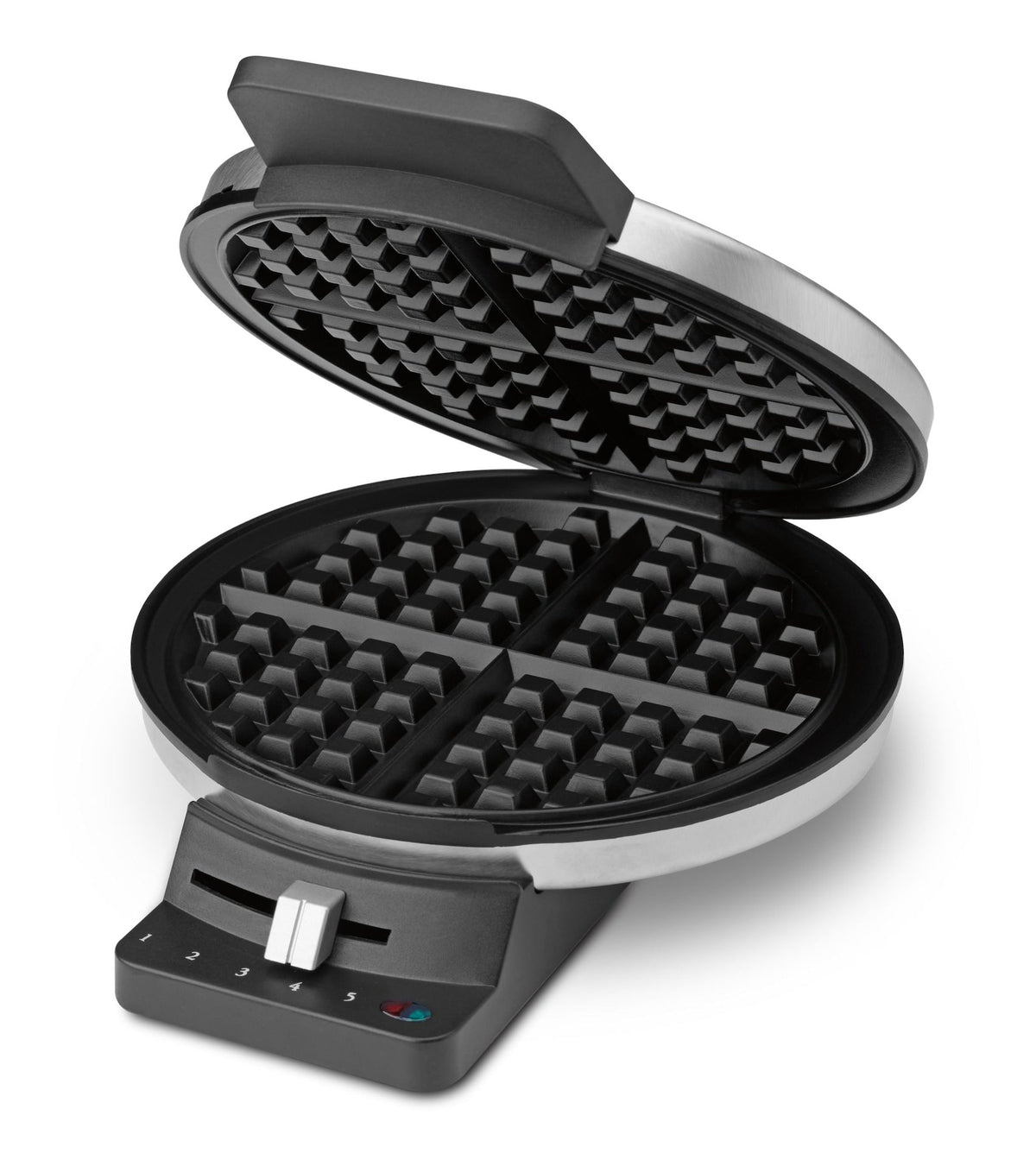 Cuisinart Round, Non-Stick Waffle Maker, Stainless Steel