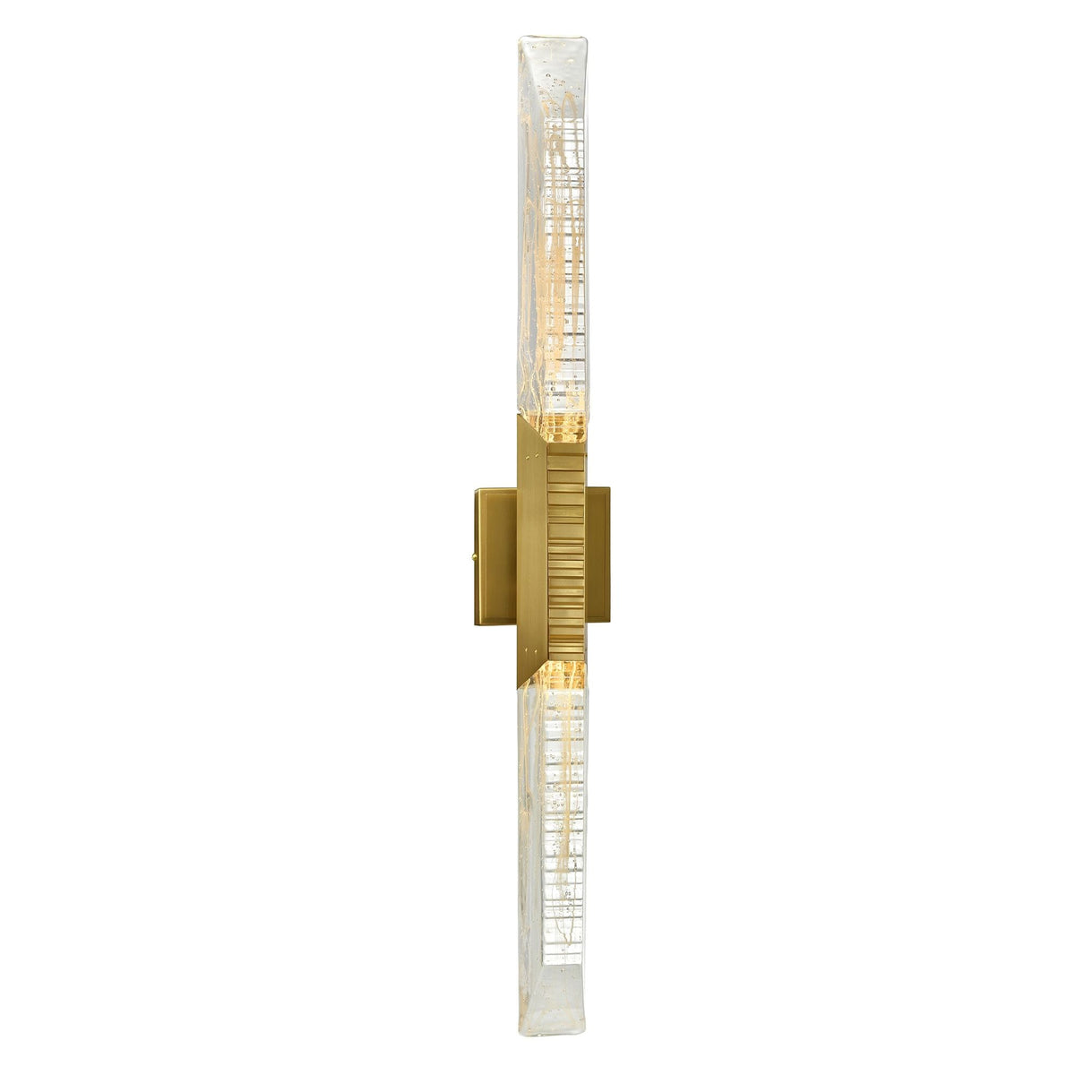 CWI Lighting Petra Integrated LED 36in Brass Vanity Light
