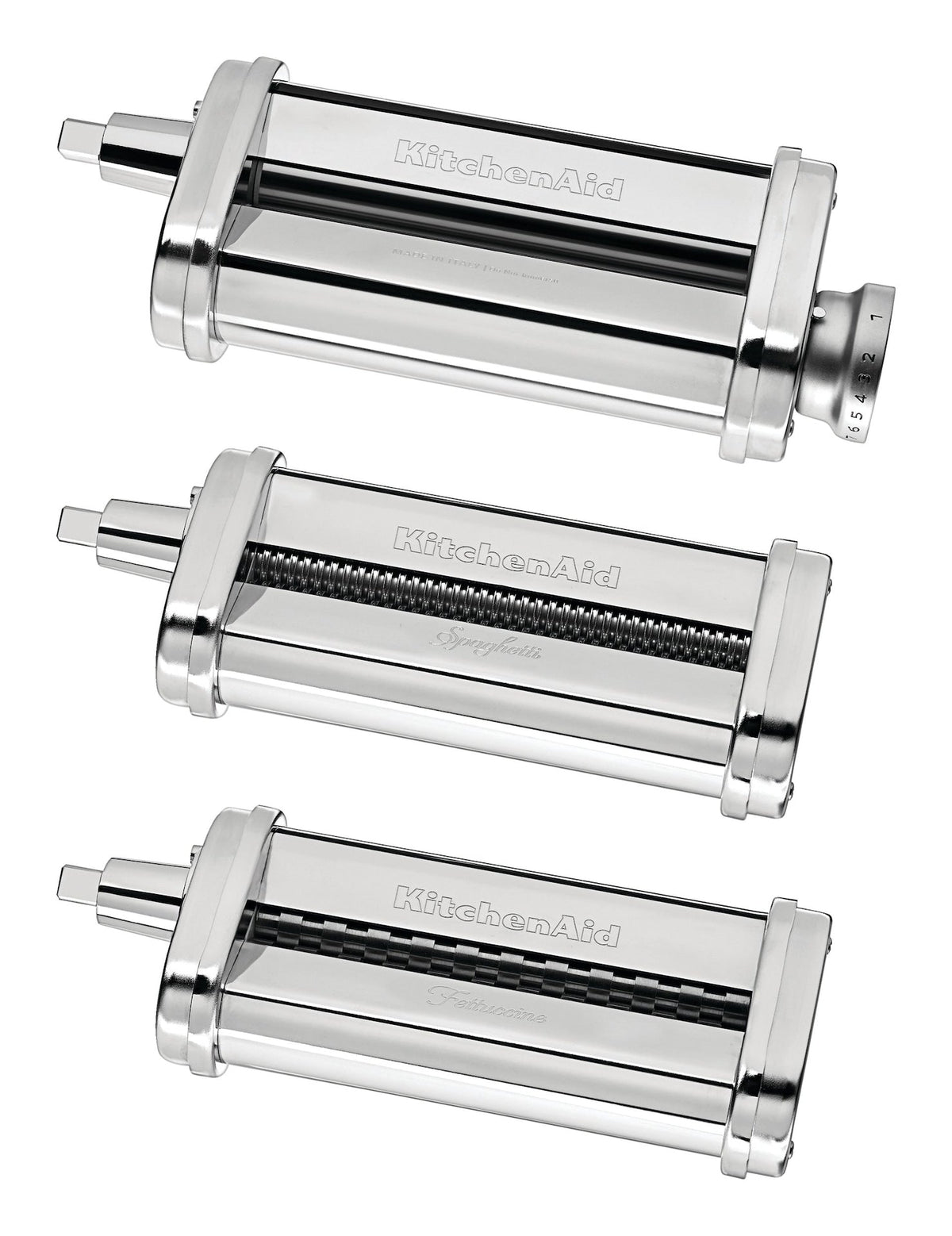 KitchenAid 3-Piece Pasta Roller & Cutter Attachment Set