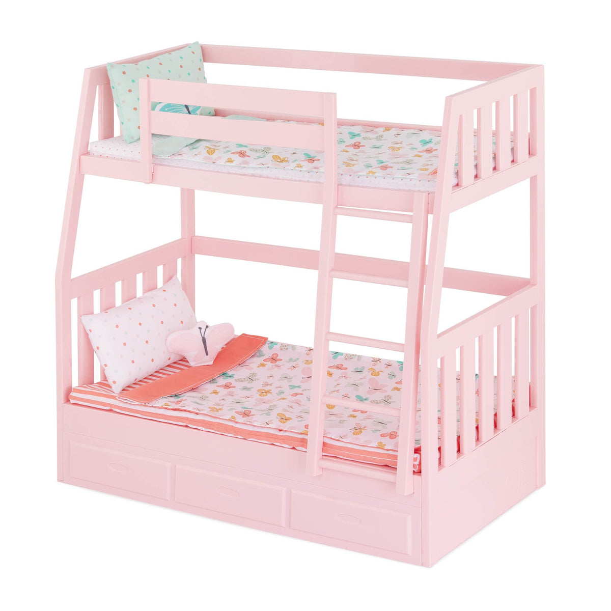 Our Generation Toy Bunk Bed Playset with Accessories for Ages 3+