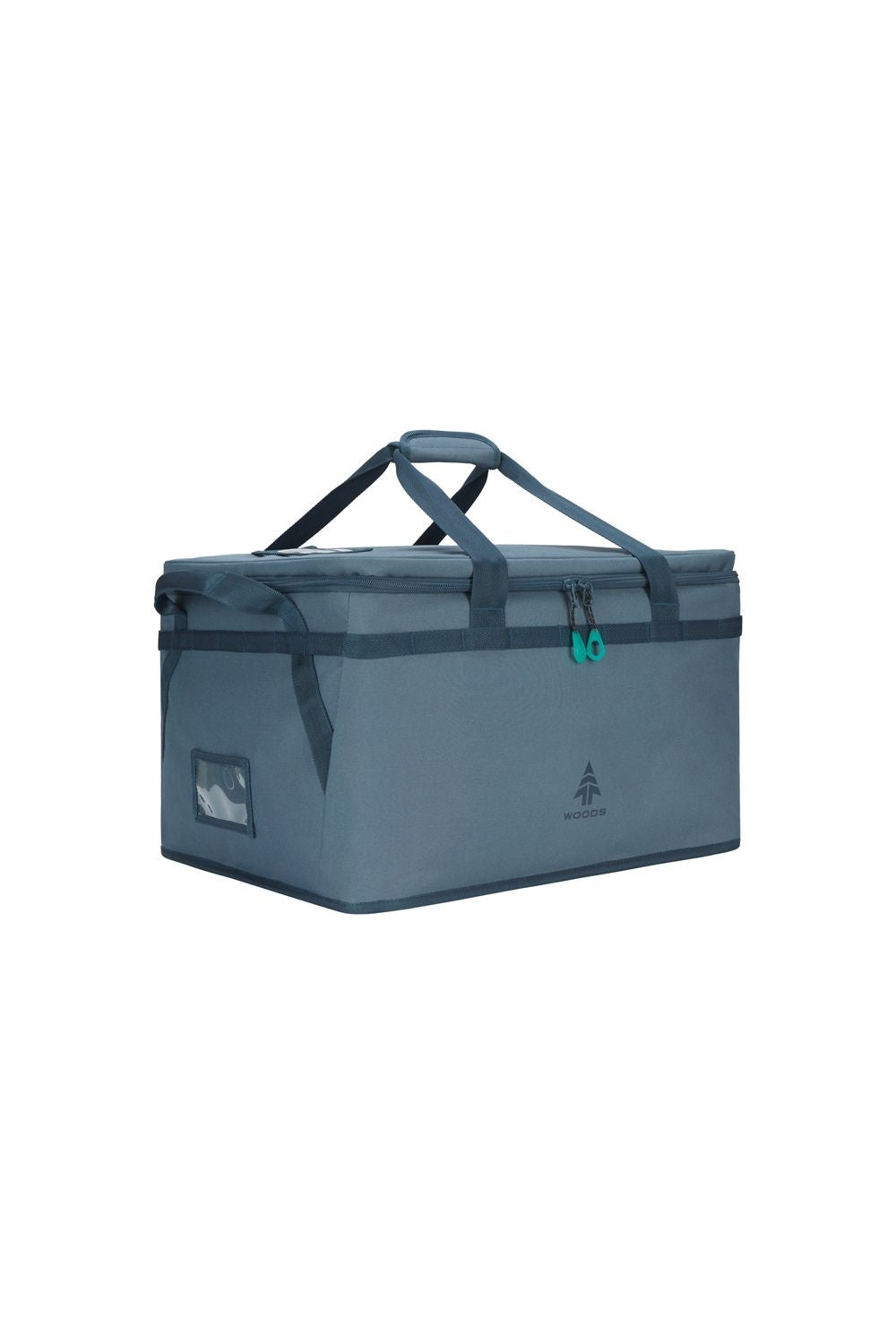 Woods Haul Portable Collapsable Camp Gear Storage Tote, 60-L