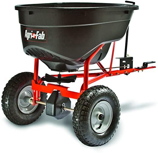 130-Pound Tow Behind Broadcast Spreader N8