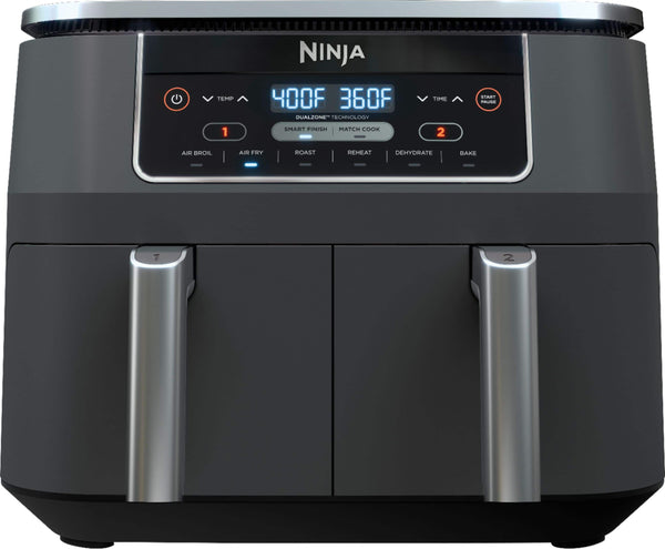 Ninja Foodi DualZone 6-in-1 8-Qt Air Fryer – Black B9