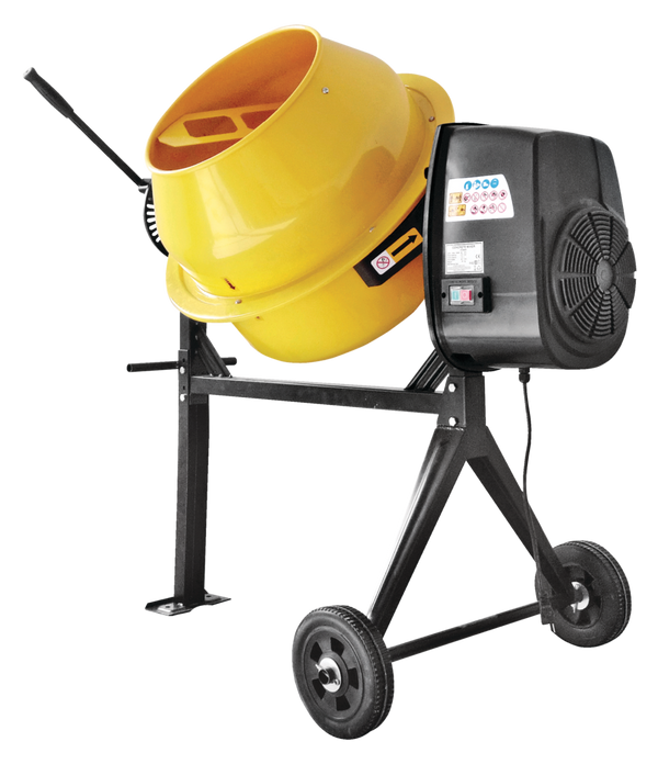 74013 5A Portable Electric Concrete Mixer, 115-L/4-cu-ft H3