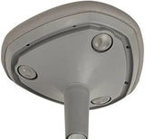 Adjustable-height office desk and active learning stools for classrooms, foam-filled backless rocking stools with rocking function, in gray color