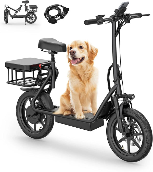 Electric Scooter Adults,Max 19/27/49 Miles Ranges,Top Speed 19/22 mph,350/750W Peak Motor, Folding E-Scooter with Dual Braking Dual Suspension C9