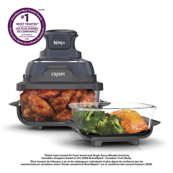 Ninja Crispi 4-in-1 Portable Glass Air Fryer Cooking System L4