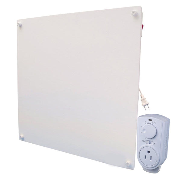 Amaze Heater Electric Heater with Plug-in Thermostat, 400W, White S9