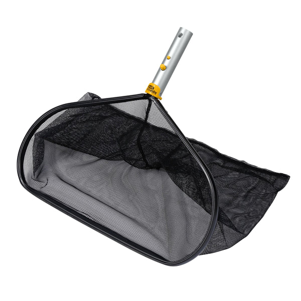 Aquarius Deluxe Aluminum Swimming Pool Leaf Rake with Aluminum Handle M1