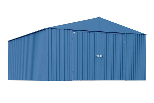 Arrow Elite 14x16-ft Blue Grey Corrosion-Resistant Steel Shed D9