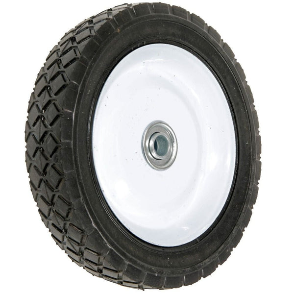 Atlas Steel Mower Wheel with Ball Bearings, 7-in E4