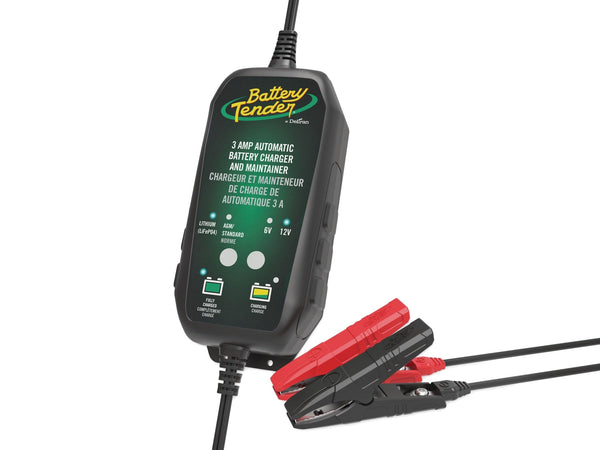 Battery Tender Smart Battery Charger/Maintainer, 3-Amp, 6V/12V P4