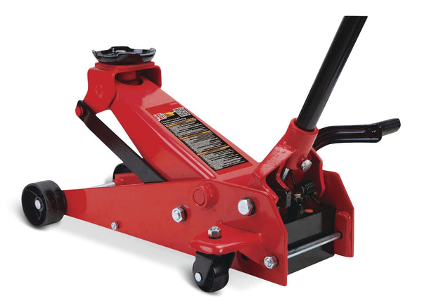 Big Red Heavy-Duty + Garage Floor Jack with Quick Start, 3.5-Ton A2