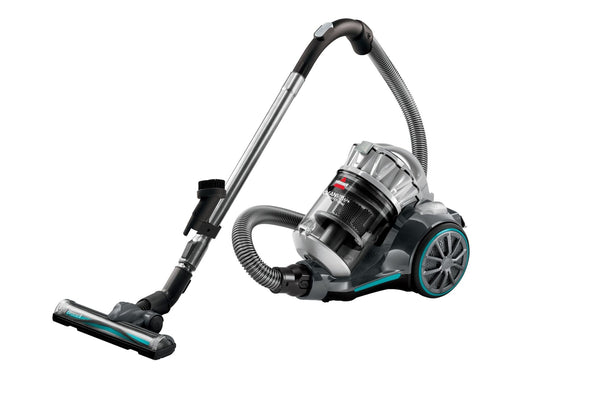 BISSELL CleanView Plus Multi-Cyclonic Lightweight Bagless Corded Canister Vacuum Cleaner, Silver N2