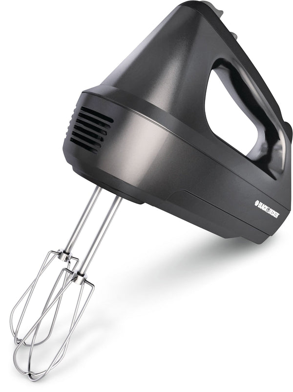 Black & Decker 6-Speeds Hand Mixer with Storage Case Black P1