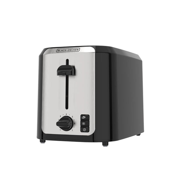 Black & Decker Extra Wide Slots Toaster with 7 Settings, 2-Slices R7