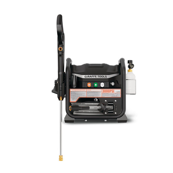 Brushless Electrical Pressure Washer 3000 PSI, with 50 ft retractable hose I6