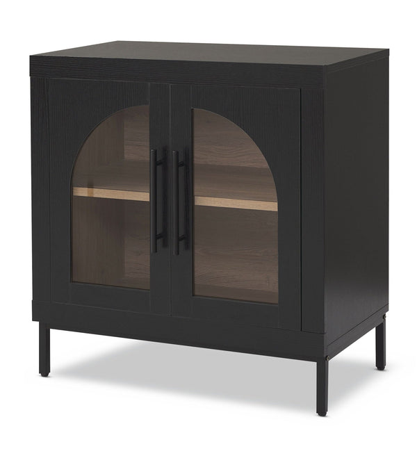Canvas Hinton Cabinet, Black M0