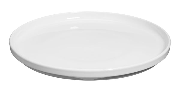 CANVAS Modern Edge Porcelain Dinner Plate, 10.5-in, White C2