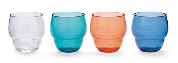 CANVAS Stacking Bubble Glass Set, BPA Free, Dishwasher Safe, Stackable I3