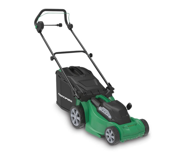Certified 10A Electric Push Lawn Mower, 14-in Deck J8
