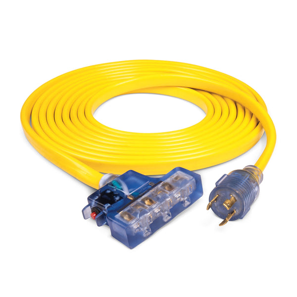Champion 20A, 125V L5-30R Flat Design Generator Extension Cord, 25-ft G8