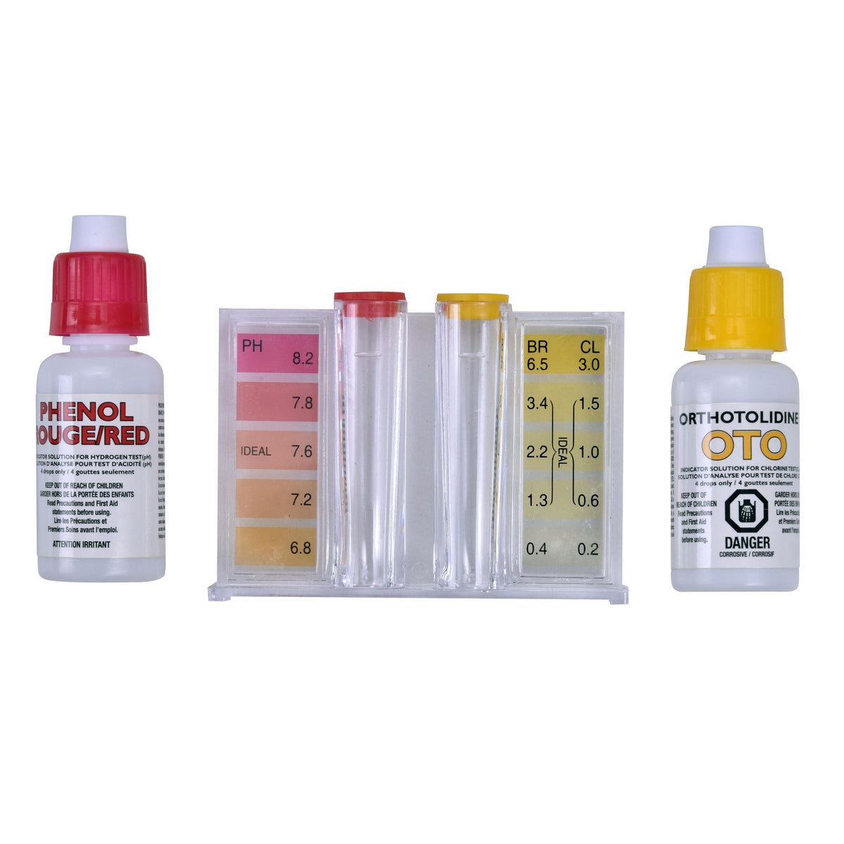 Complete Test Kit for Chlorine and Ph