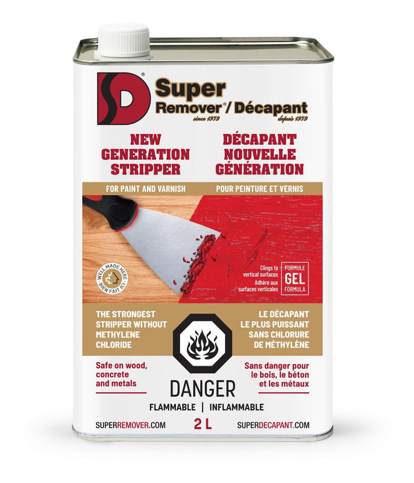 DS Super Remover New Generation Paint & Varnish Stripper/Remover, 2-L R0