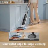 Dreame FloorX 300 Wet Dry Vacuum Cleaner, Vacuum Mop All in One with Auto Self-Cleaning, Floor Cleaner Machine for Hard Floor, 35 Mins Runtime,...