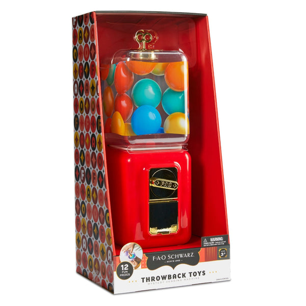 FAO Schwartz Throwback Toys Vending Machine, Red R0