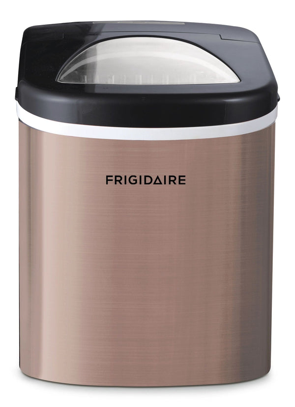Frigidaire Stainless Steel Bullet Ice Maker, Copper, 2.3-Qt, 26-lb/day K4