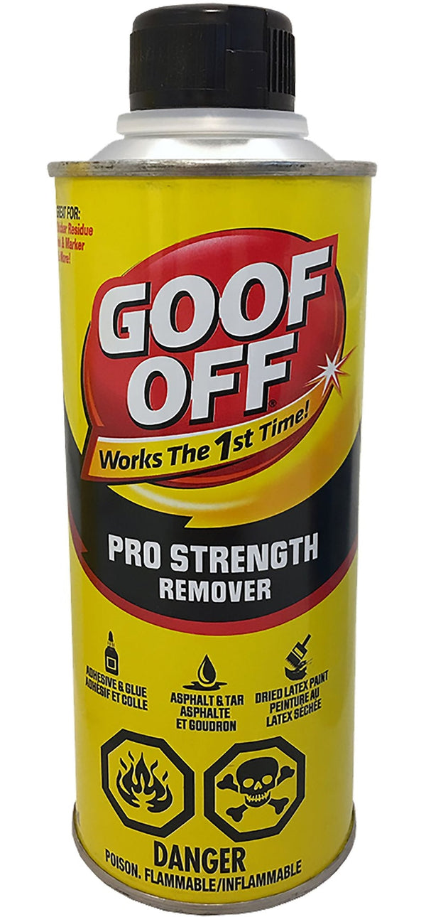 Goof Off Pro Strength Remover Multi-Purpose Household Spot & Stain Spray Cleaner, 473-mL F1