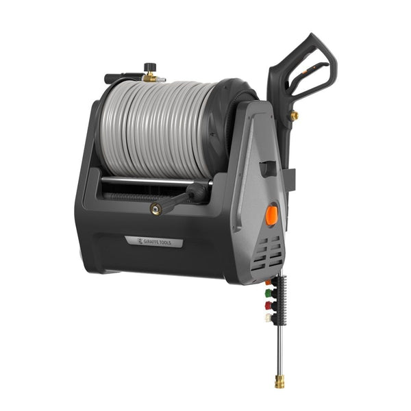 Grandfalls Pressure Washer 2100 PSI,with 100ft retractable soft hose L1