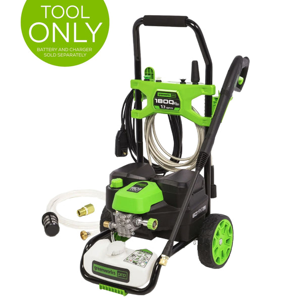 Greenworks 60V 1800PSI 1.2GPM Hybrid AC/DC Pressure Washer, Tool Only X9