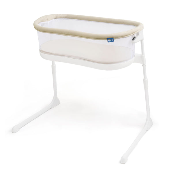 Halo Bassinest Lite Portable Bedside Sleeper, White M3