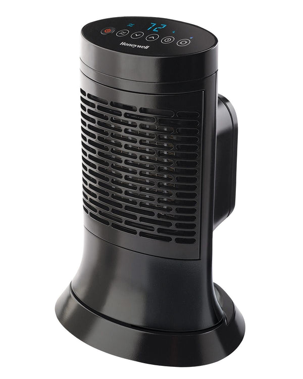 Honeywell HCE351C Digital Mini-Tower Ceramic Space Heater, 1500W, Black M6