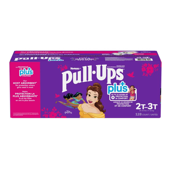 Huggies Pull-Ups Plus Training Pants 2T - 6T Girl L9