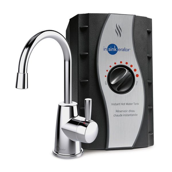 InSinkErator HOT250 Instant Hot Water Heater & Dispenser System, 2/3-Gal Stainless Steel Tank Included, Various Finishes T2