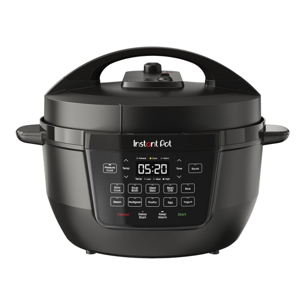 Instant Pot Wide Base Pressure Cooker with Easy Release, 7.5-qt V0