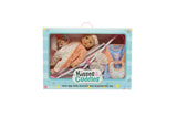 Kisses & Cuddles 12-in Baby Doll with Stroller and Accessories Set