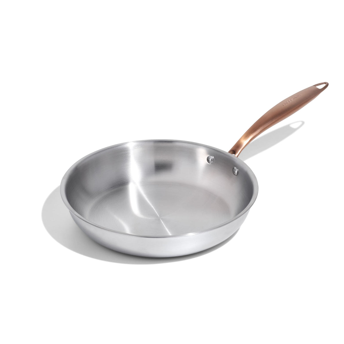 Lagostina 125th Anniversary 3-Ply Clad Stainless Steel Skillet, 26-cm