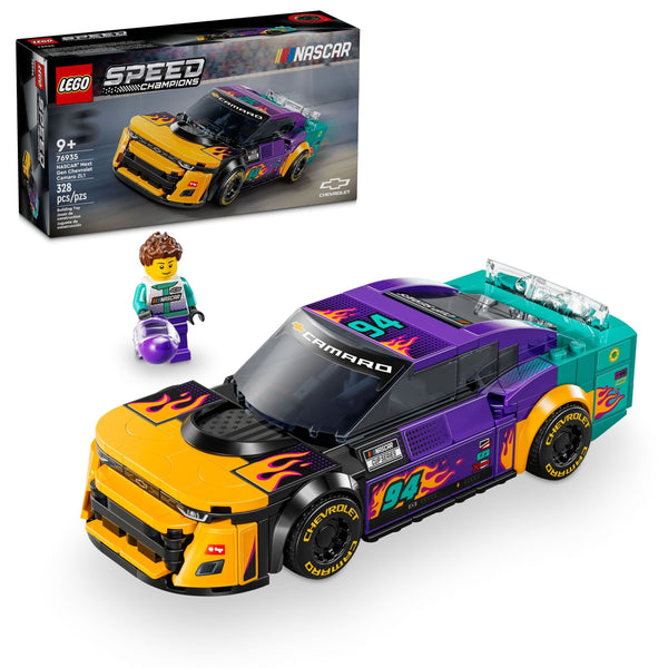 LEGO Speed Champions NASCAR Next Gen Chevrolet Camaro ZL1 - 76935, 328-pcs, Ages 9+ S6