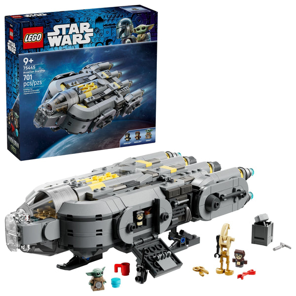 LEGO Star Wars: The Mandalorian and Grogu Anzellan Starship - 75445, 700-pcs, Ages 9+ R3