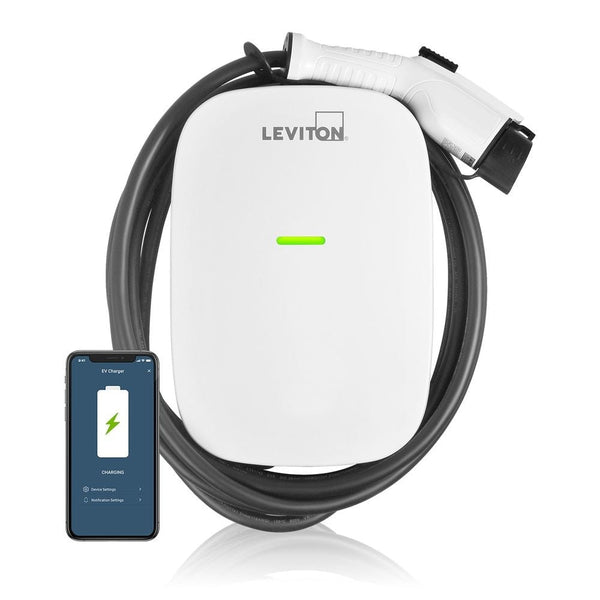Leviton 80A Wi-Fi Level 2 Hardwired J1772 EV Charger L4