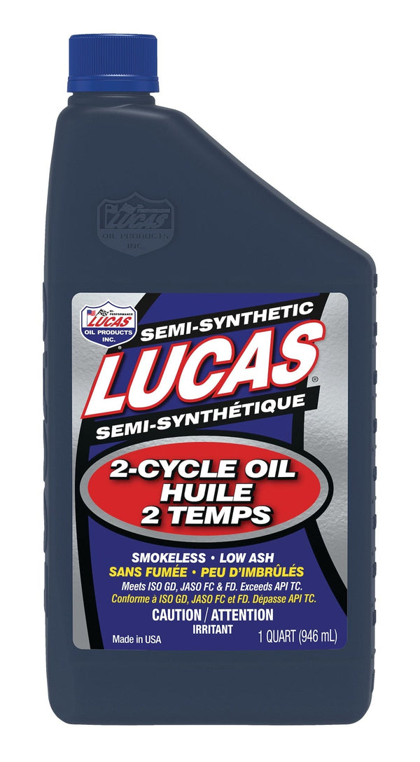 Lucas Oil 2-Stroke Semi-Synthetic Oil, 946-mL G9