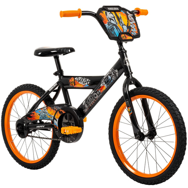 Lucasfilm Star Wars The Mandalorian Kids' Bike with Coaster Brakes, Ages 5-13, 18-in K5