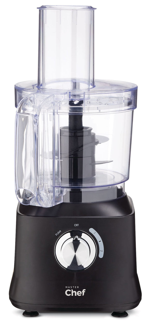 MASTER Chef 2-Speed Electric Food Processor with Pulse Function, Black D8