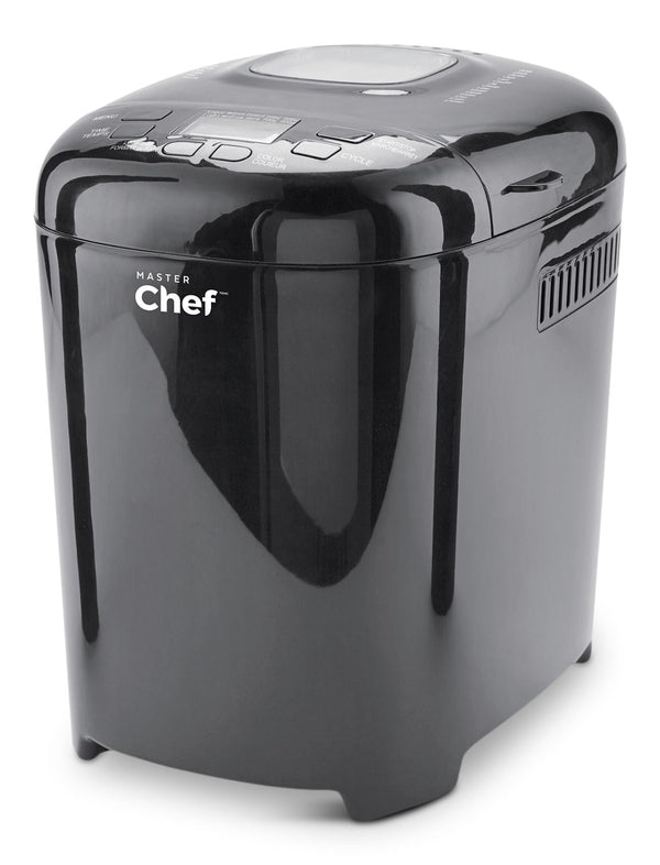 MASTER Chef Bread Maker with 12 Digital Functions, Black, 2lb H3